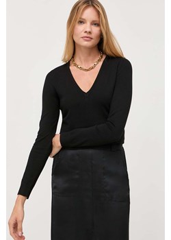 Liu Jo sweter damski kolor czarny lekki ze sklepu ANSWEAR.com w kategorii Swetry damskie - zdjęcie 160038853
