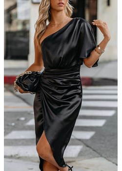 Sukienka ZADOLTA BLACK ze sklepu Ivet Shop w kategorii Sukienki - zdjęcie 160053380