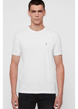 AllSaints t-shirt bawełniany (3-pack) BRACE SS CREW kolor biały gładki MD130M ze sklepu ANSWEAR.com w kategorii T-shirty męskie - zdjęcie 160071063