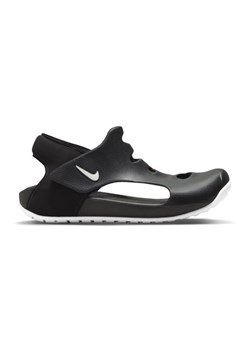 Buty sportowe sandały Nike Jr DH9462-001 czarne ze sklepu ButyModne.pl w kategorii Sandały dziecięce - zdjęcie 160086810