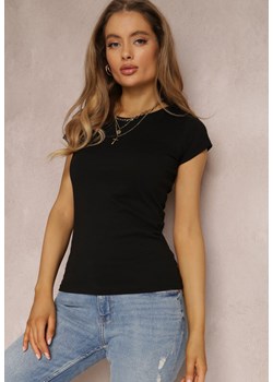 Czarny T-shirt Nephegenia ze sklepu Renee odzież w kategorii Bluzki damskie - zdjęcie 160088253