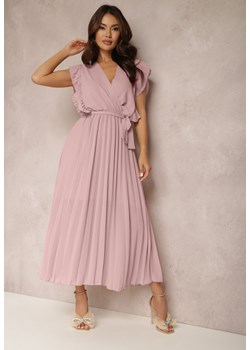 Różowa Sukienka Ismena ze sklepu Renee odzież w kategorii Sukienki - zdjęcie 160122734