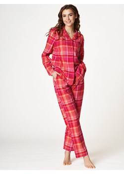 Flanelowa piżama w klastyczną kratę - 2XL ze sklepu PH KEY Sp. z o.o.  w kategorii Piżamy damskie - zdjęcie 160137862