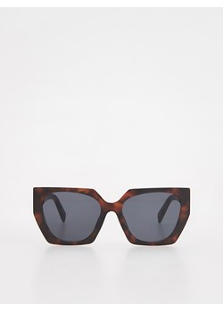 Reserved - Okulary przeciwsłoneczne - brązowy ze sklepu Reserved w kategorii Okulary przeciwsłoneczne damskie - zdjęcie 160144251