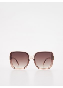 Reserved - Okulary przeciwsłoneczne - brązowy ze sklepu Reserved w kategorii Okulary przeciwsłoneczne damskie - zdjęcie 160144261