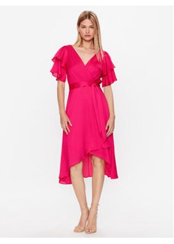 DKNY Sukienka koktajlowa DD3F7613 Różowy Slim Fit ze sklepu MODIVO w kategorii Sukienki - zdjęcie 160144842