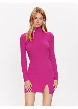 Kontatto Sukienka dzianinowa 3M7632N Różowy Slim Fit ze sklepu MODIVO w kategorii Sukienki - zdjęcie 160145543