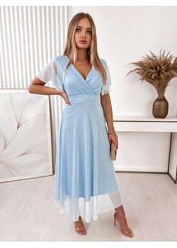 sukienka marill błękitna one size ze sklepu UBRA w kategorii Sukienki - zdjęcie 160147092