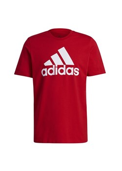 Koszulka adidas Essentials Big Logo Tee GK9124 - czerwona ze sklepu streetstyle24.pl w kategorii T-shirty męskie - zdjęcie 160147671