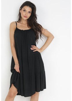 Czarna Sukienka Sumire ze sklepu Born2be Odzież w kategorii Sukienki - zdjęcie 160153634