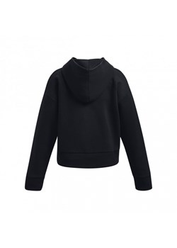 Dziewczęca bluza dresowa nierozpinana z kapturem Under Armour UA Rival Fleece Hoodie - czarna ze sklepu Sportstylestory.com w kategorii Bluzy damskie - zdjęcie 160204331