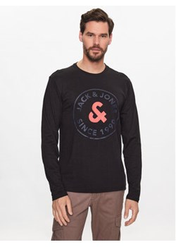 Jack&Jones Koszulka piżamowa 12224912 Czarny Standard Fit ze sklepu MODIVO w kategorii Piżamy męskie - zdjęcie 160205984