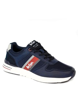 Półbuty Lee Cooper LCW 22-29 0826M Navy ze sklepu EuroButy.com.pl w kategorii Buty sportowe męskie - zdjęcie 160223982