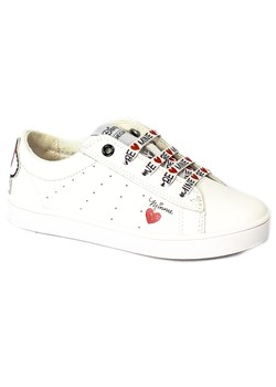 Półbuty Geox J25EUF-00085-C0050 White Red R.38-39 ze sklepu EuroButy.com.pl w kategorii Trampki dziecięce - zdjęcie 160240494