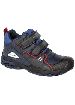 Półbuty Geox J169WA 0MEFU C4244 Navy DK.Red R.30-35 ze sklepu EuroButy.com.pl w kategorii Buty trekkingowe dziecięce - zdjęcie 160244614