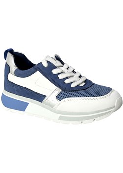 Sneakersy  Caprice 9-23708-20 861 Blue Silver ze sklepu EuroButy.com.pl w kategorii Buty sportowe damskie - zdjęcie 160263412