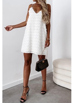 Sukienka RINOLIA WHITE ze sklepu Ivet Shop w kategorii Sukienki - zdjęcie 160289412