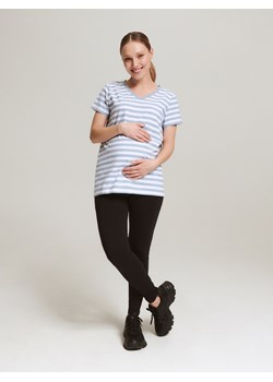 Reserved - T-shirt z bawełny organicznej - wielobarwny ze sklepu Reserved w kategorii Bluzki ciążowe - zdjęcie 160290061