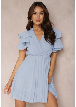 Niebieska Sukienka Haidiolea ze sklepu Renee odzież w kategorii Sukienki - zdjęcie 160308864