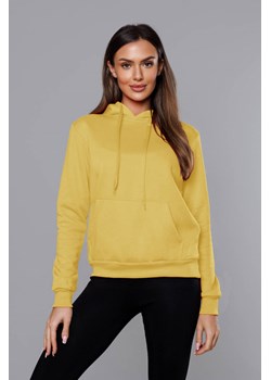 Damska bluza dresowa żółta (w02-68) ze sklepu goodlookin.pl w kategorii Bluzy damskie - zdjęcie 160311861
