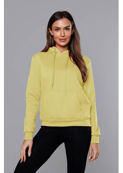 Damska bluza dresowa żółta (w02-33) ze sklepu goodlookin.pl w kategorii Bluzy damskie - zdjęcie 160311864