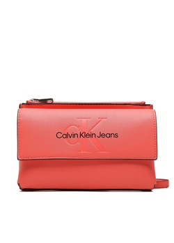 Torebka Calvin Klein Jeans Sculpted Flap Xbody Mono K60K610579 TCO ze sklepu eobuwie.pl w kategorii Listonoszki - zdjęcie 160316041
