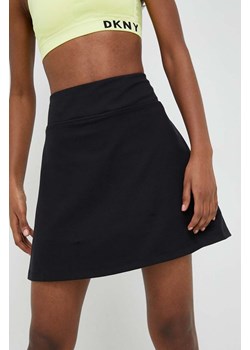 Dkny spódnica kolor czarny ze sklepu ANSWEAR.com w kategorii Spódnice - zdjęcie 160336880