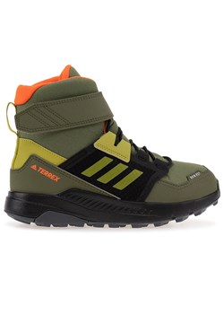 Buty adidas Terrex Trailmaker High Cold.Rdy Hiking GZ1174 - zielone ze sklepu streetstyle24.pl w kategorii Buty trekkingowe dziecięce - zdjęcie 160406323