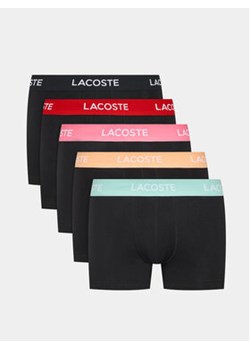 Lacoste Komplet 5 par bokserek 5H5203 Czarny ze sklepu MODIVO w kategorii Majtki męskie - zdjęcie 160413114