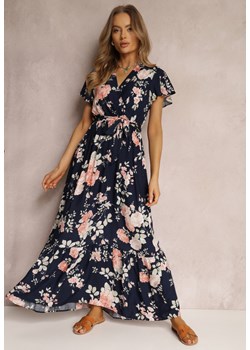Granatowa Sukienka Iphene ze sklepu Renee odzież w kategorii Sukienki - zdjęcie 160420194