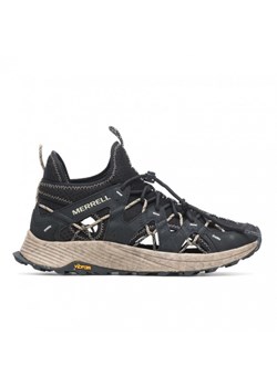 Męskie buty trekkingowe Merrell Moab Flight Sieve - czarne ze sklepu Sportstylestory.com w kategorii Buty trekkingowe męskie - zdjęcie 160422381