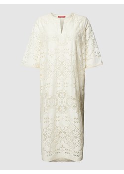 Długa sukienka PLUS SIZE z koronką szydełkową model ‘DARSENA’ ze sklepu Peek&Cloppenburg  w kategorii Sukienki - zdjęcie 160489180