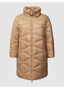 Płaszcz pikowany PLUS SIZE z wyjmowanym kapturem model ‘PANIFLO’ ze sklepu Peek&Cloppenburg  w kategorii Kurtki damskie - zdjęcie 160493553