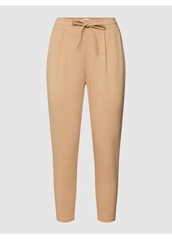 Spodnie sportowe z lamowanymi kieszeniami z tyłu model ‘KATE' ze sklepu Peek&Cloppenburg  w kategorii Spodnie damskie - zdjęcie 160495940