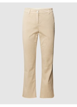 Spodnie z naszywką z logo model ‘Stella’ ze sklepu Peek&Cloppenburg  w kategorii Spodnie damskie - zdjęcie 160501373