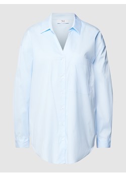 Bluzka koszulowa z kieszenią na piersi ze sklepu Peek&Cloppenburg  w kategorii Koszule damskie - zdjęcie 160501622