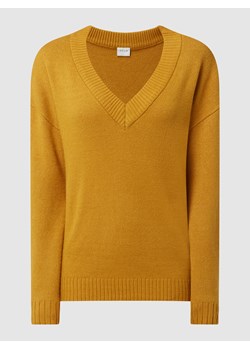 Sweter o kroju oversized z mieszanki wiskozy model ‘Viril’ ze sklepu Peek&Cloppenburg  w kategorii Swetry damskie - zdjęcie 160507723