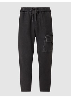 Spodnie dresowe z mieszanki bawełny ze sklepu Peek&Cloppenburg  w kategorii Spodnie męskie - zdjęcie 160515064