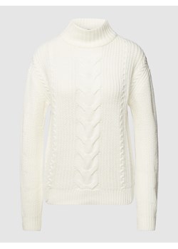 Sweter z dzianiny z fakturowanym wzorem ze sklepu Peek&Cloppenburg  w kategorii Swetry damskie - zdjęcie 160516061