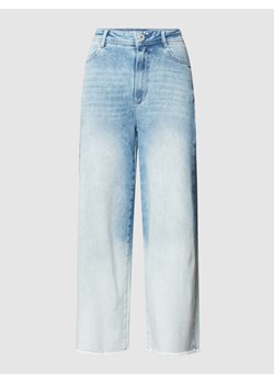Kuloty jeansowe z postrzępionym dołem ze sklepu Peek&Cloppenburg  w kategorii Spodnie damskie - zdjęcie 160529772