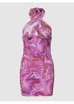 Sukienka mini ze wzorem na całej powierzchni model „TIE DYE” ze sklepu Peek&Cloppenburg  w kategorii Sukienki - zdjęcie 160530932