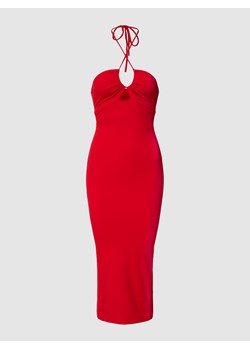 Sukienka midi z wiązaniem na szyi model ‘KIKI HALTER MIDI DRESS’ ze sklepu Peek&Cloppenburg  w kategorii Sukienki - zdjęcie 160532631