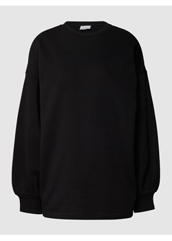 Sukienka z dzianiny dresowej o długości mini z nadrukiem z logo AMP X P&C ze sklepu Peek&Cloppenburg  w kategorii Sukienki - zdjęcie 160535140