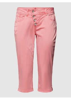 Spodnie capri z listwą guzikową model ‘Malibu’ ze sklepu Peek&Cloppenburg  w kategorii Spodnie damskie - zdjęcie 160547530