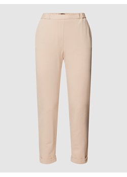 Spodnie materiałowe z elastycznym pasem ze sklepu Peek&Cloppenburg  w kategorii Spodnie damskie - zdjęcie 160553421