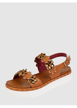 Sandały z imitacji skóry ze sklepu Peek&Cloppenburg  w kategorii Sandały damskie - zdjęcie 160560863