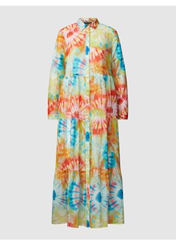 Długa sukienka z kwiatowym wzorem model ‘Avignon’ ze sklepu Peek&Cloppenburg  w kategorii Sukienki - zdjęcie 160561703