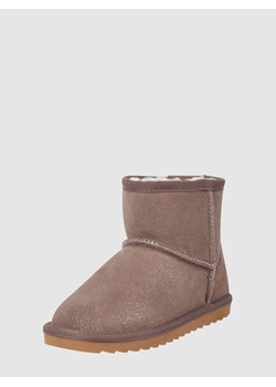 Buty ze skóry welurowej ze sklepu Peek&Cloppenburg  w kategorii Buty zimowe dziecięce - zdjęcie 160561960