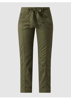 Spodnie skrócone z bawełny ekologicznej ze sklepu Peek&Cloppenburg  w kategorii Spodnie damskie - zdjęcie 160567644