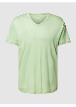 T-shirt z dekoltem w serek model ‘REMIX SLEEP’ ze sklepu Peek&Cloppenburg  w kategorii T-shirty męskie - zdjęcie 160570612